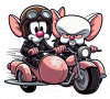 Pinky Y Cerebro Motorizados 05