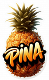 Piña En Grafitti 02