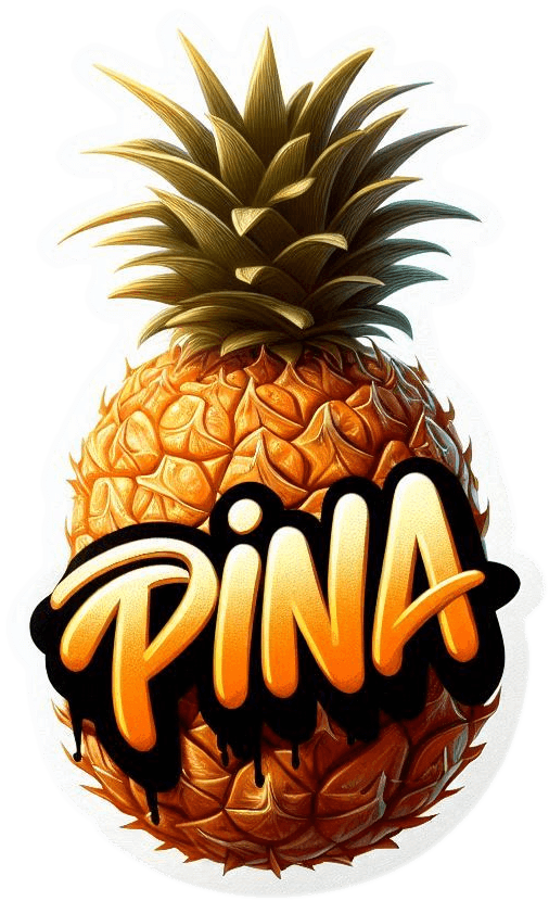 Piña En Grafitti 02