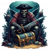 Pirata Calavera Vigilante 07