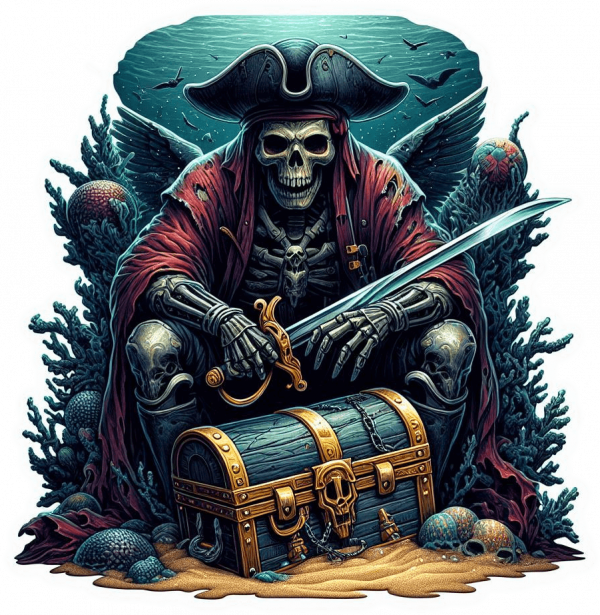 Pirata Calavera Vigilante 07