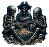 Piratas Repartiendose El Oro 02