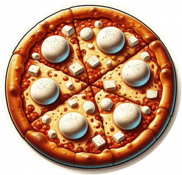 Pizza Cuatro Quesos 04
