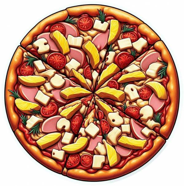 Pizza Hawaiana 01