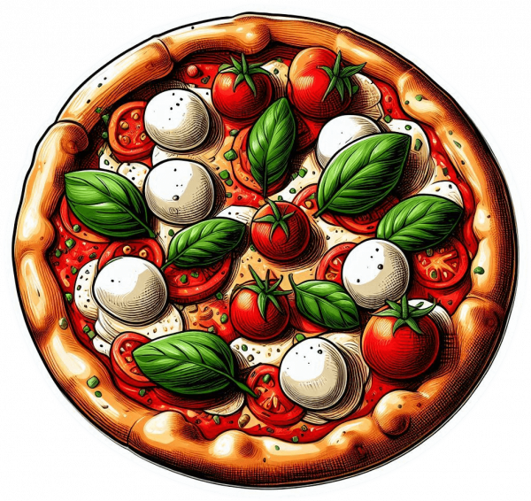 Pizza Margarita Italiana 04