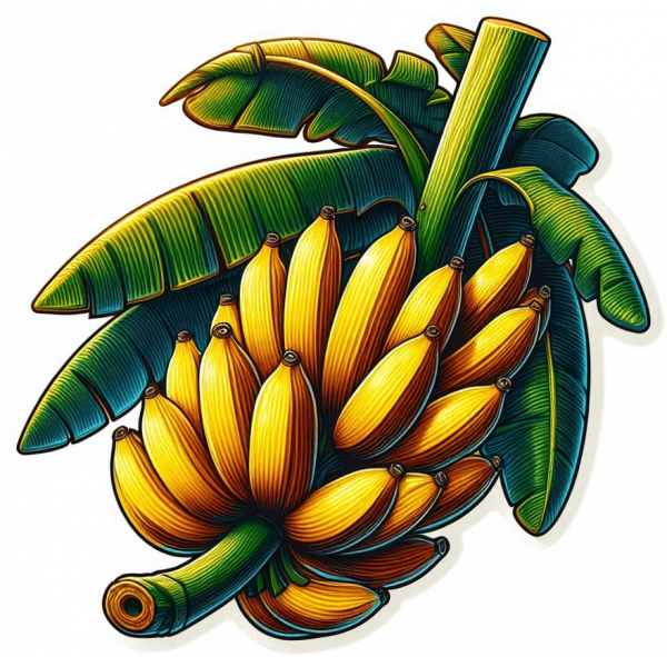 Platano En Rama 04