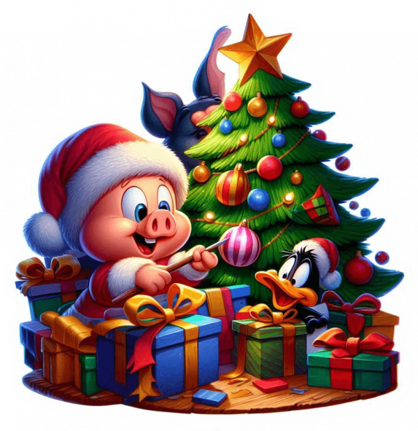 Porki Y Lucas En Navidad 02