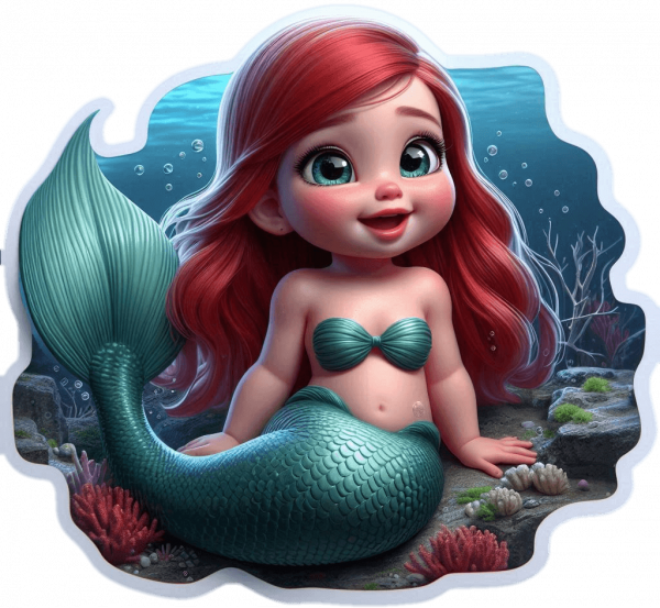 Princesa Ariel Bebe 01