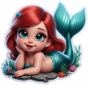Princesa Ariel Bebe 03