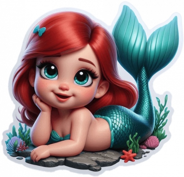Princesa Ariel Bebe 03