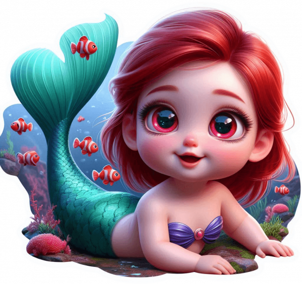 Princesa Ariel Bebe 05