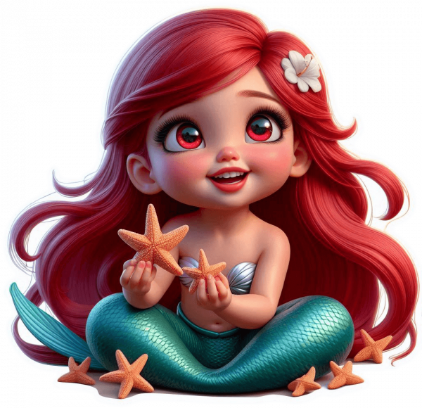 Princesa Ariel Bebe 08