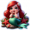 Princesa Ariel Bebe 09