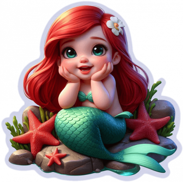 Princesa Ariel Bebe 09