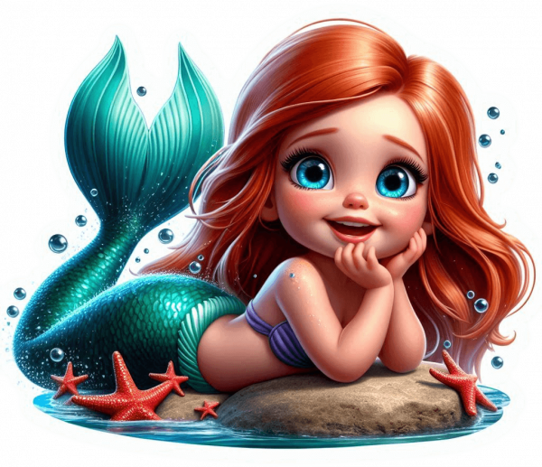 Princesa Ariel Bebe 13