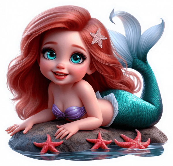 Princesa Ariel Bebe 14