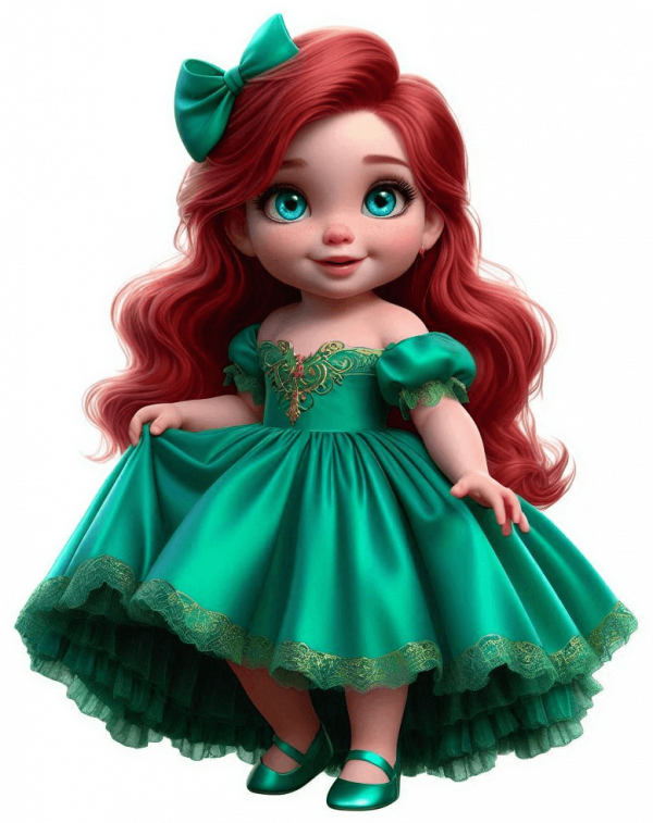 Princesa Ariel Bebe 20