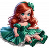 Princesa Ariel Bebe 21