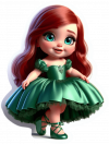 Princesa Ariel Bebe 23