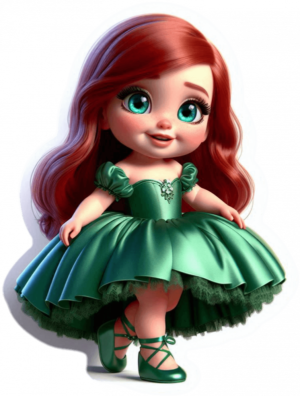 Princesa Ariel Bebe 23
