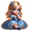 Princesa Cenicienta Bebe 09