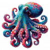 Pulpo De Anillos Azules 04