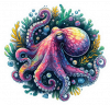 Pulpo De Dos Manchas De California 02