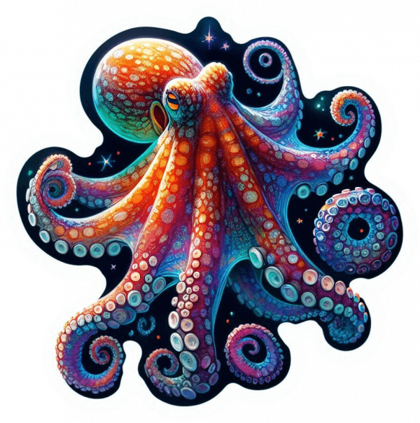 Pulpo De Dos Manchas De California 03