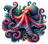 Pulpo Gigante Del Pacífico 02