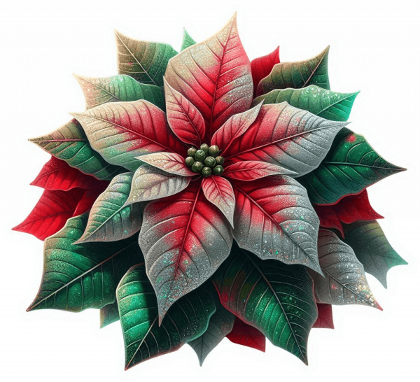 Ramo De Poinsettias 07