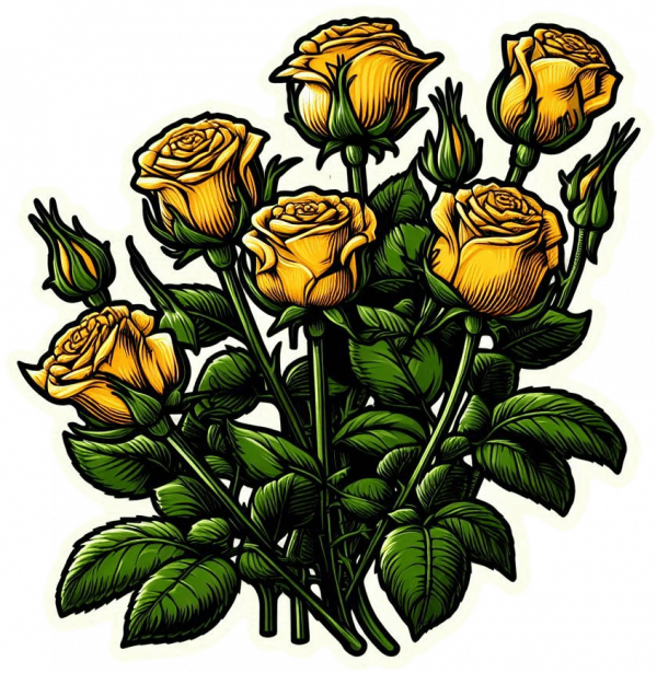 Rosas Amarillas 04