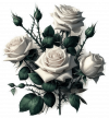 Rosas Blancas 05