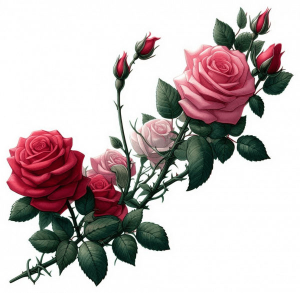 Rosas Blancas Rojas Rosadas 06