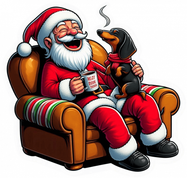 Santa Claus Descanza 01