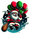 Santa Claus En Globos 03