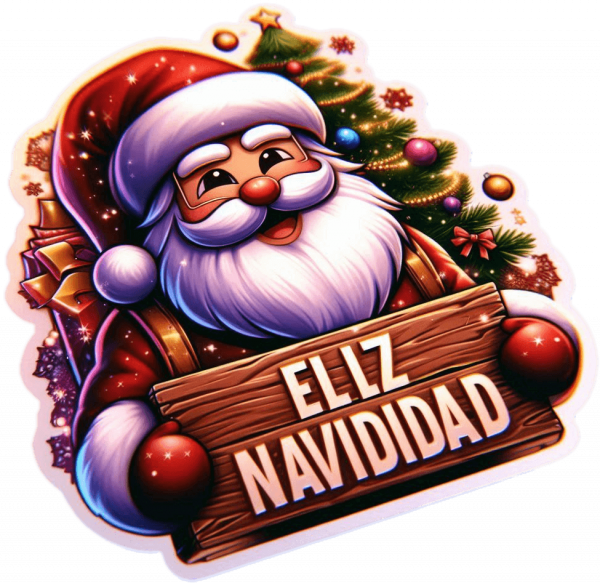 Santa Claus Feliz Navidad 01
