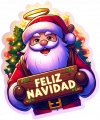 Santa Claus Feliz Navidad 06