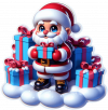 Santa Claus Y Los Regalos 01