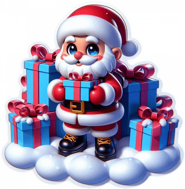 Santa Claus Y Los Regalos 01