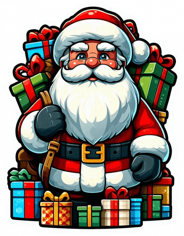 Santa Claus Y Regalos 01