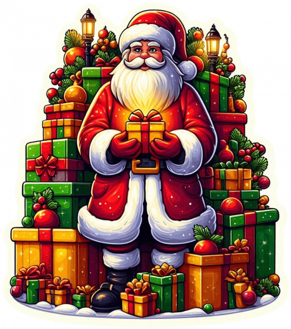 Santa Claus Y Regalos 02