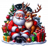 Santa Claus Y Rudolf 01