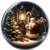 Santa Claus Dentro De Crital 03