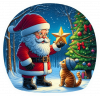 Santa Con Gatito 08