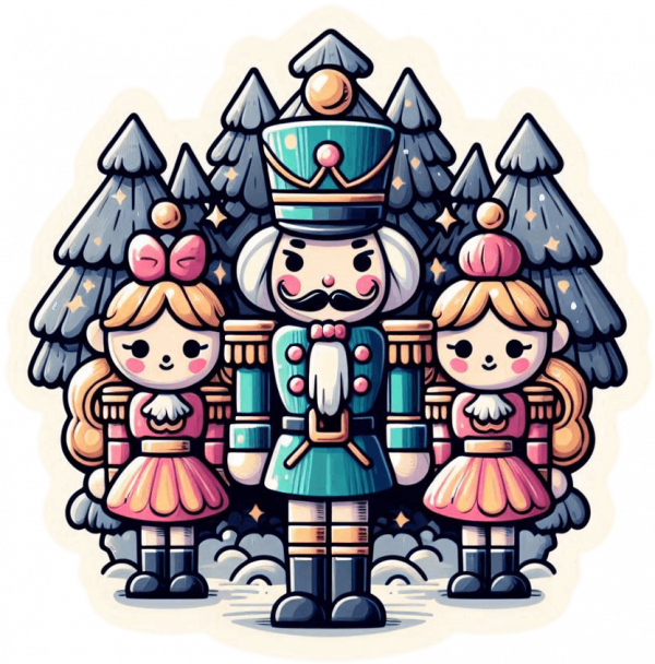 Soldados Cascanueces De Navidad 02