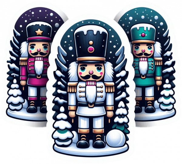 Soldados Cascanueces De Navidad 03