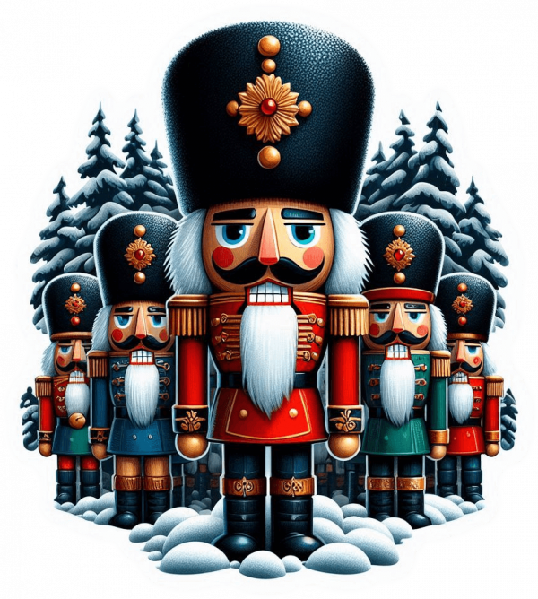 Soldados Cascanueces De Navidad 05