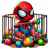 Spiderman Bebe 03