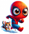 Spiderman Bebe 06