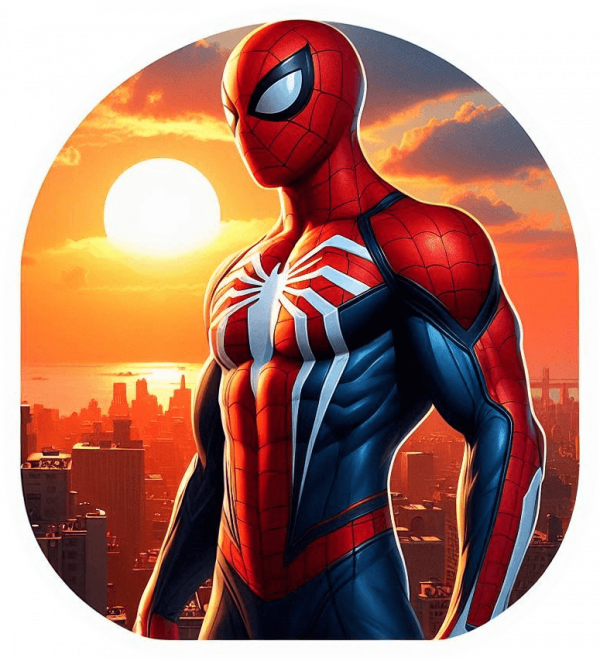 Spiderman En Edificio 12